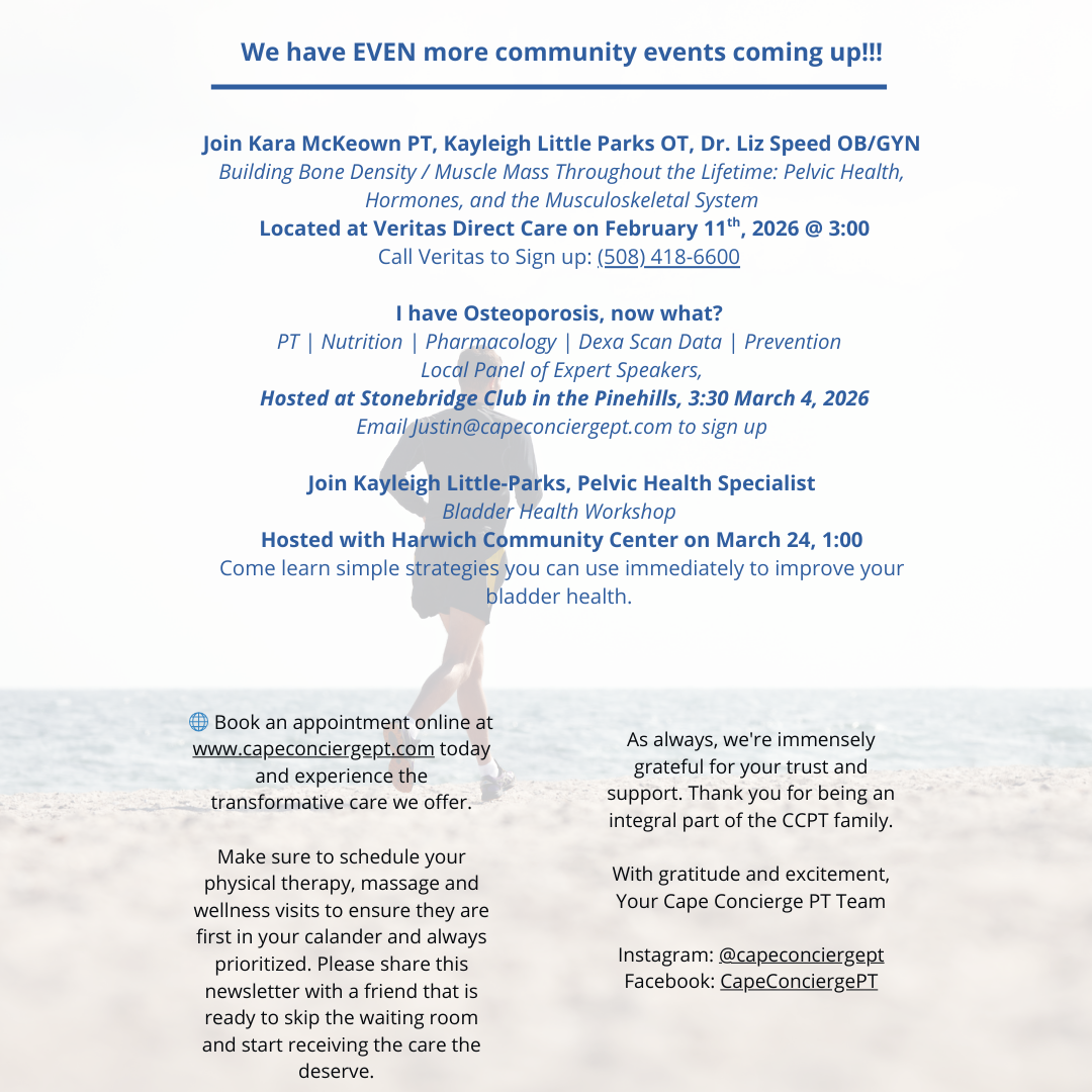 We have EVEN more community events coming up!!!