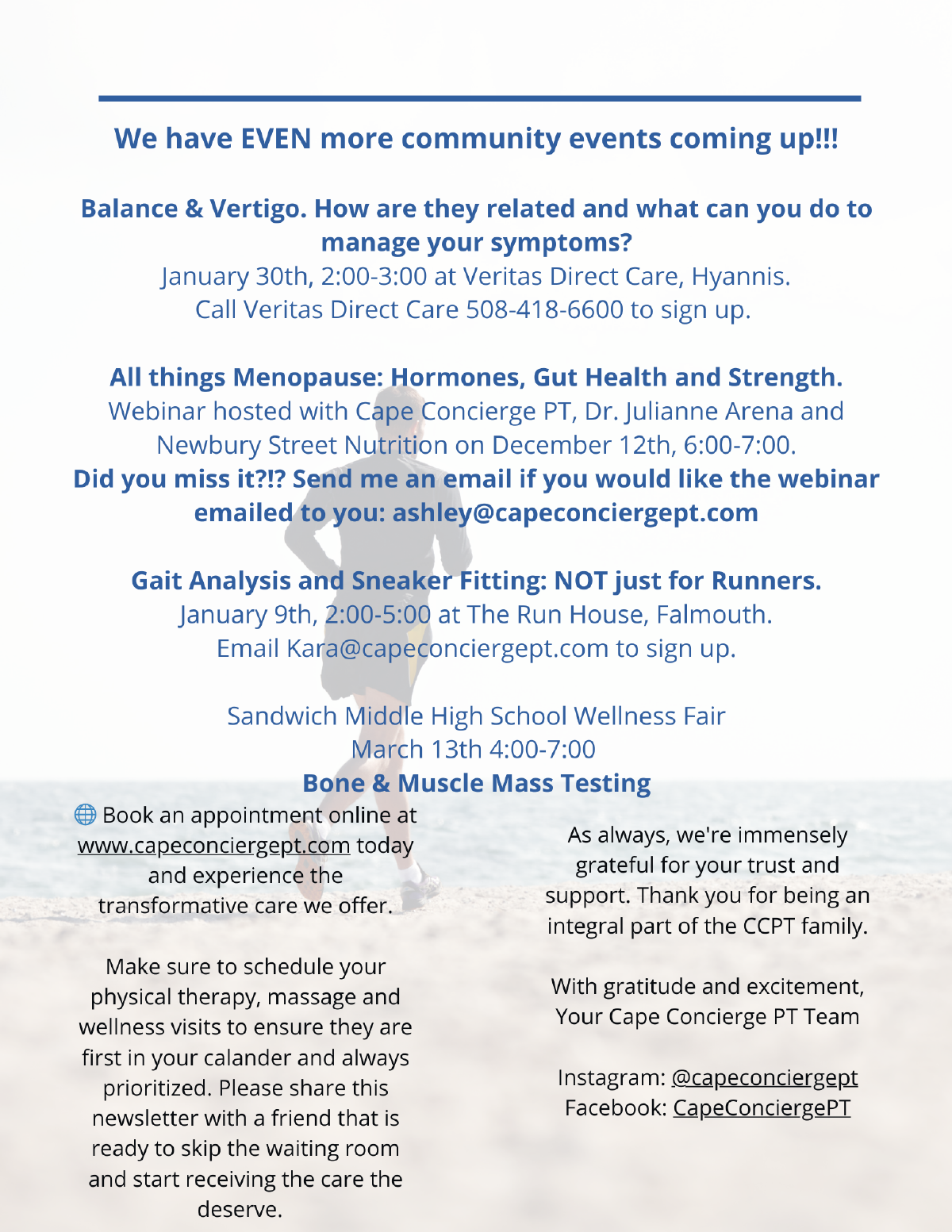 We have EVEN more community events coming up!!!