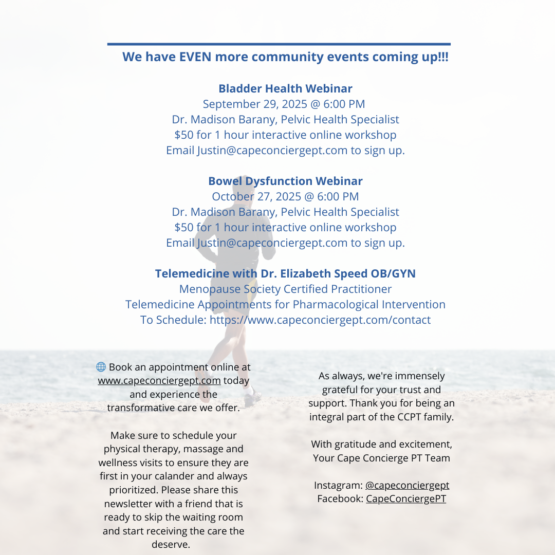 We have EVEN more community events coming up!!!