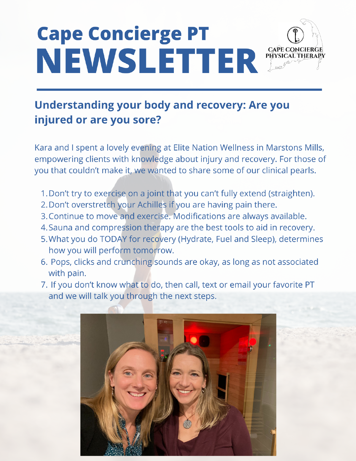 Understanding your body and recovery: Are you injured or are you sore?