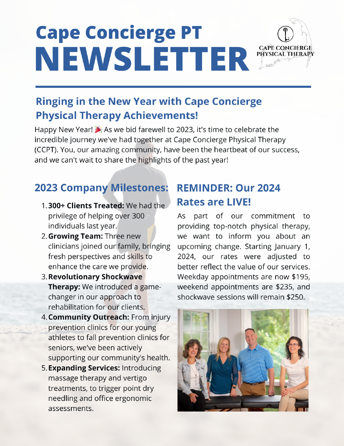 Ringing in the New Year with Cape Concierge Physical Therapy Achievements! Happy New Year! » As we bid farewell to 202…