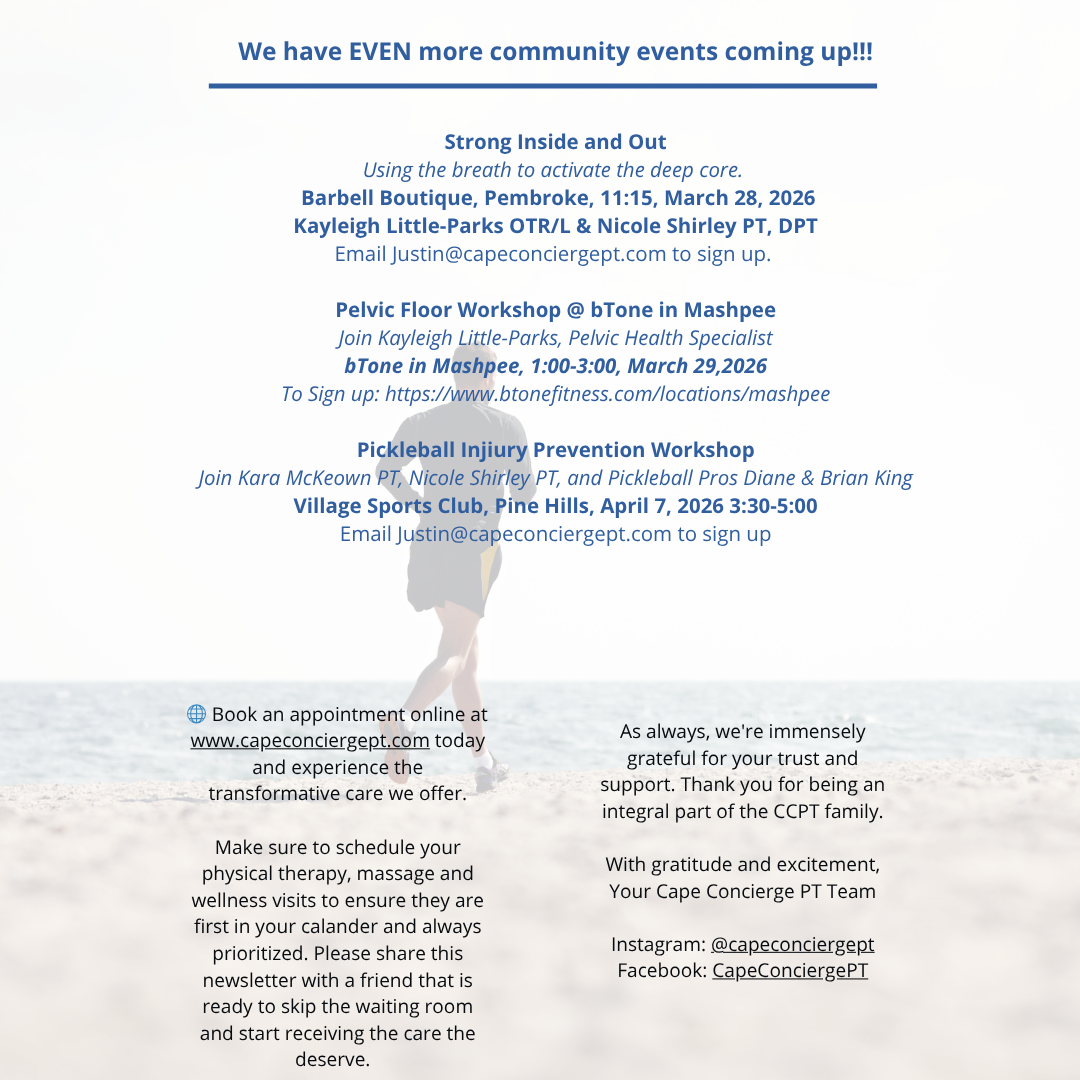 We have EVEN more community events coming up!!!