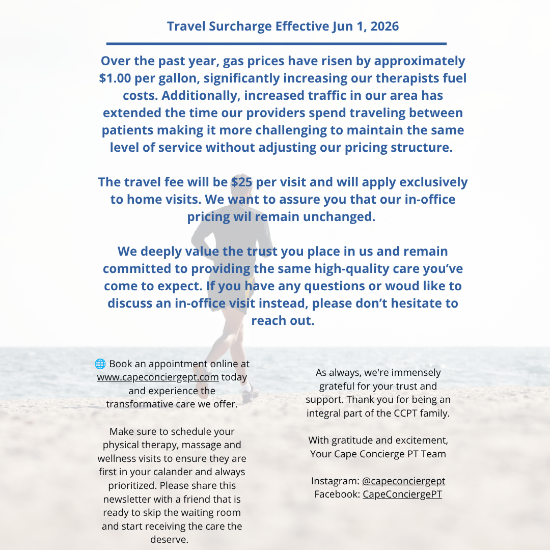 Travel Surcharge Effective Jun 1, 2026