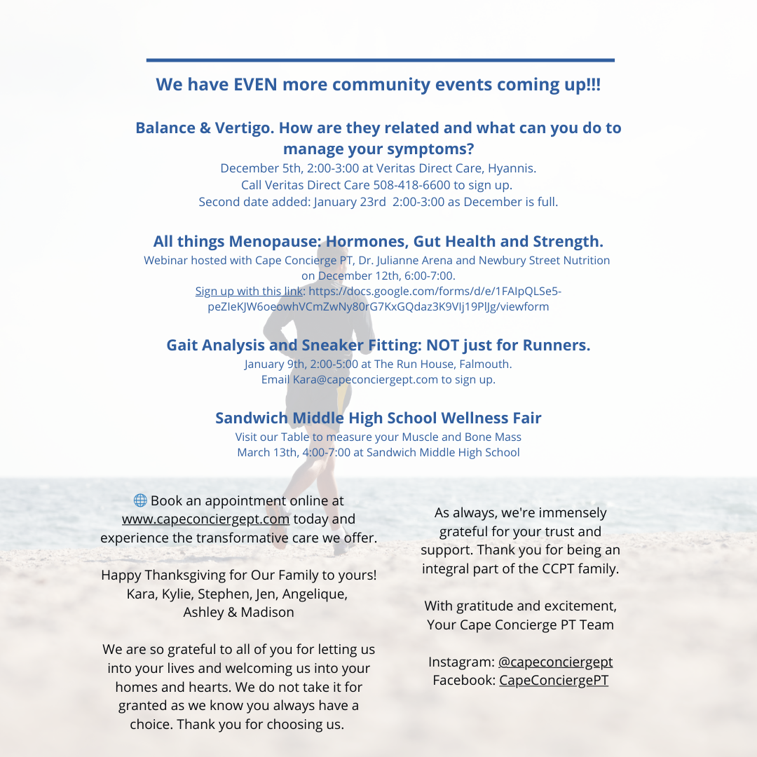 We have EVEN more community events coming up!!!