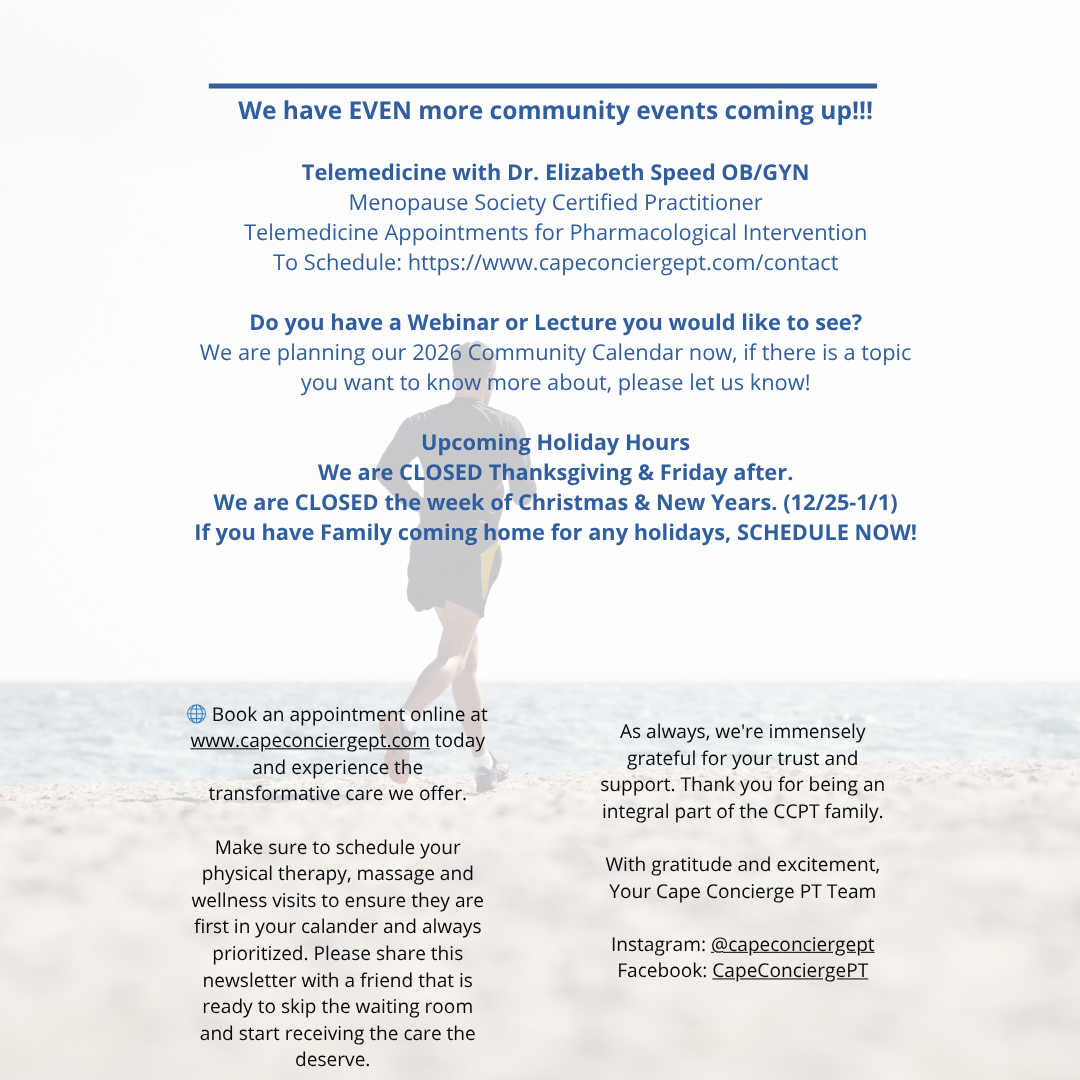 We have EVEN more community events coming up!!!