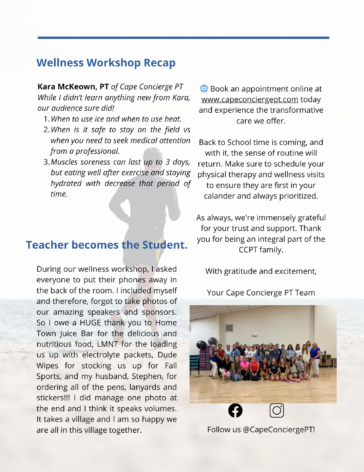 Wellness Workshop Recap