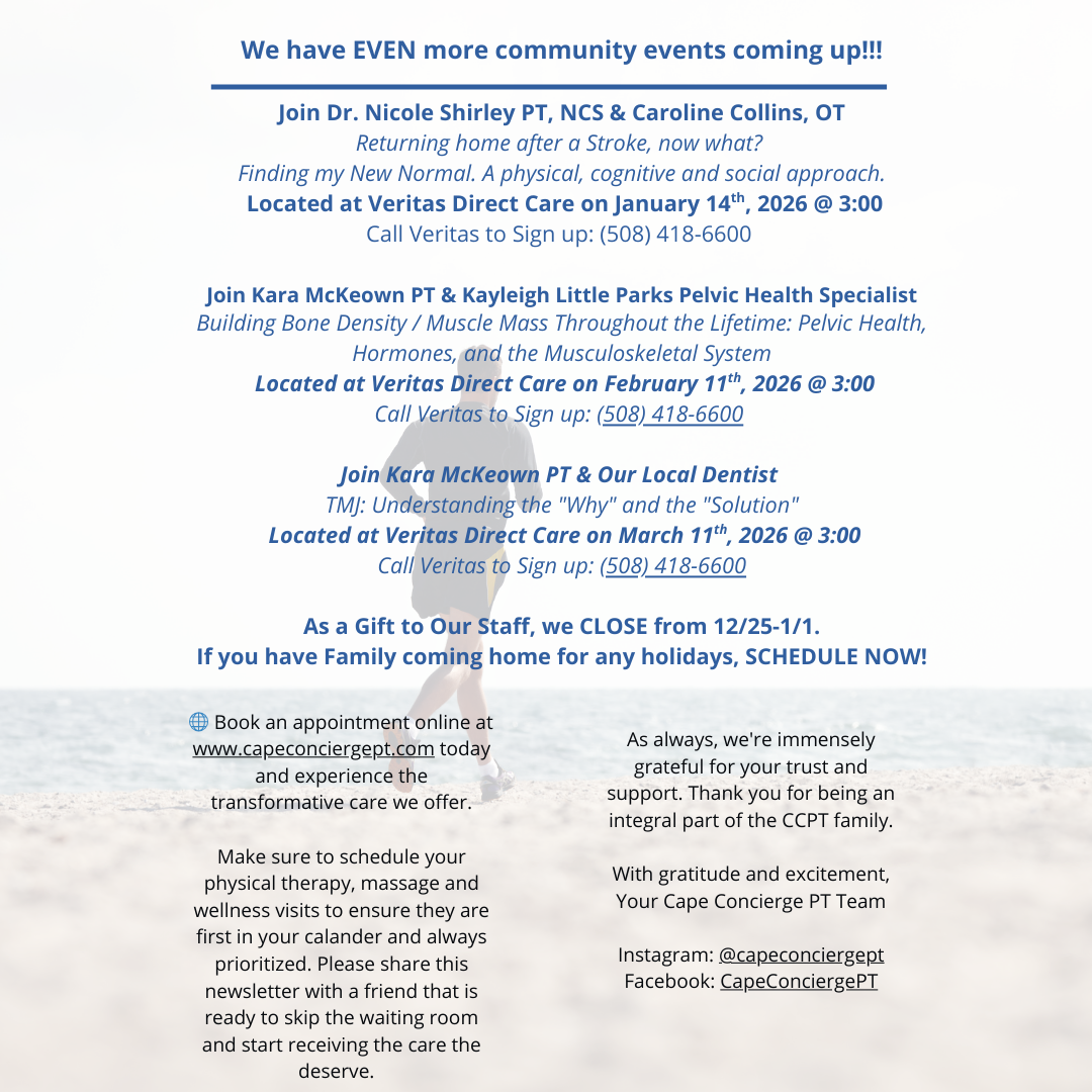 We have EVEN more community events coming up!!!