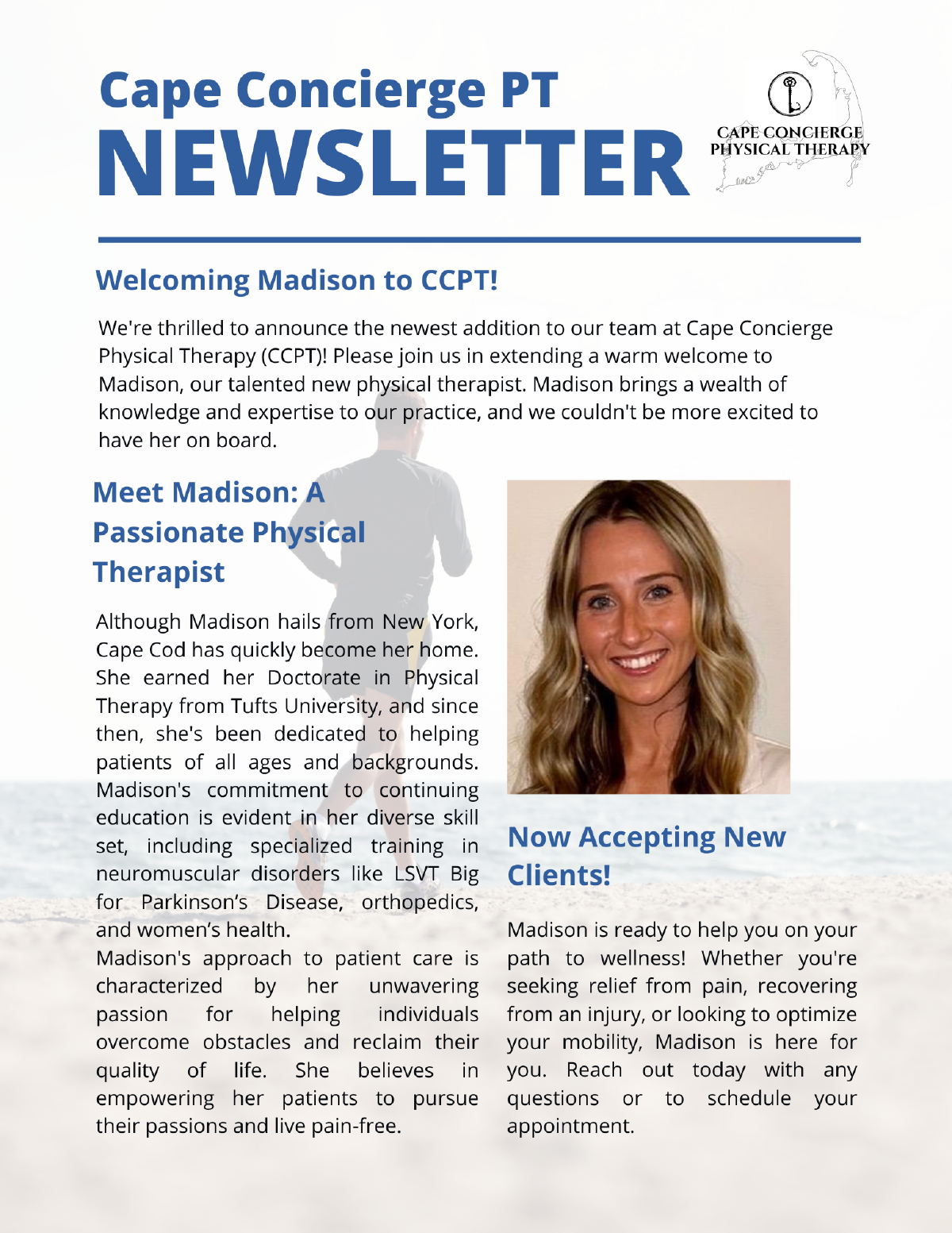 Welcoming Madison to CCPT!