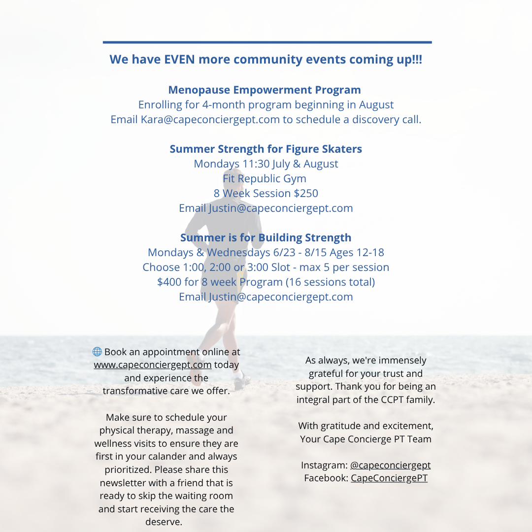 We have EVEN more community events coming up!!!