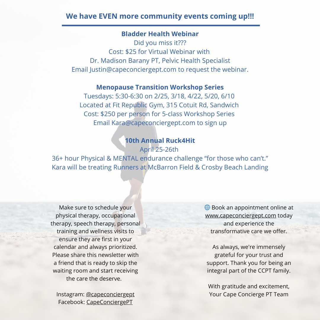 We have EVEN more community events coming up!!!