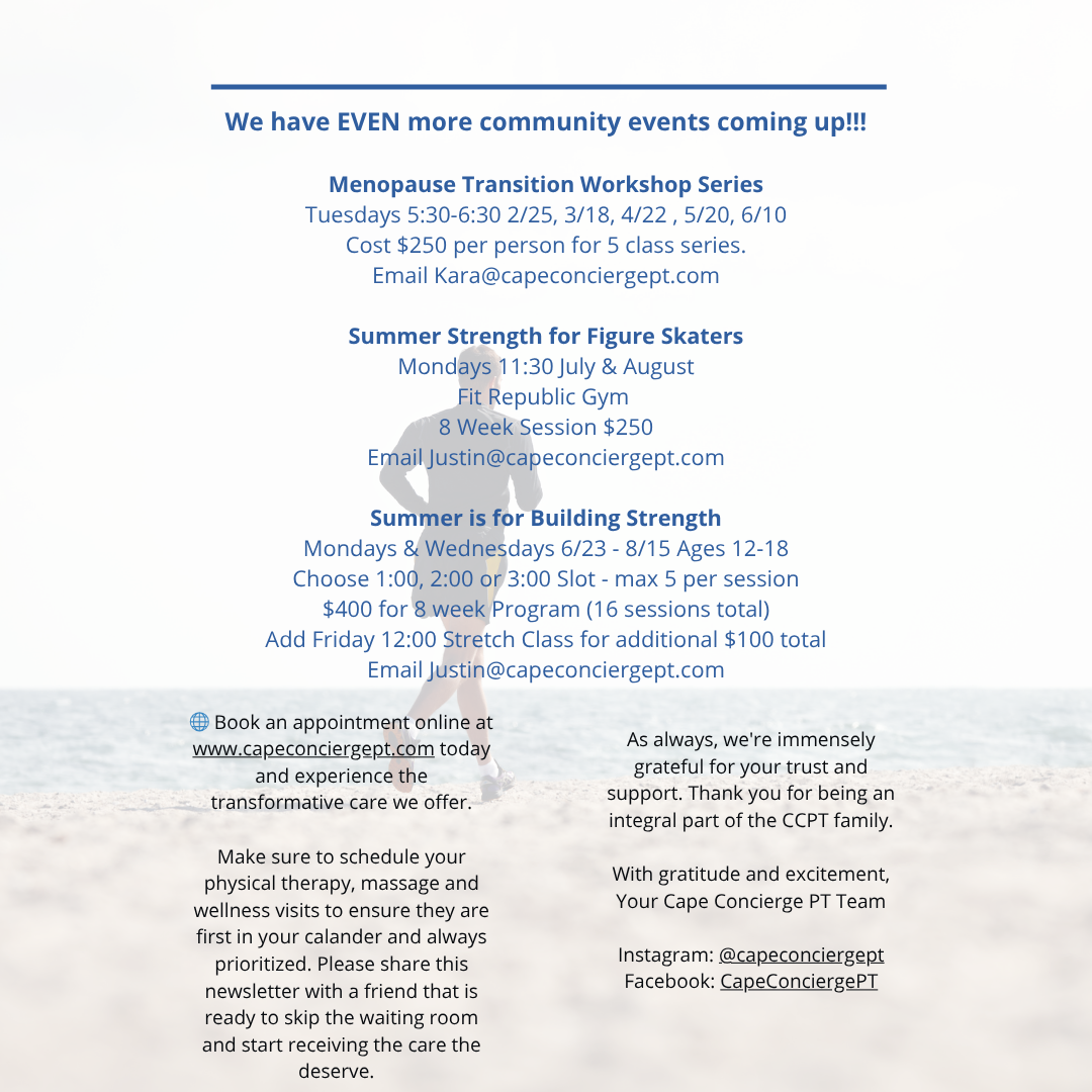 We have EVEN more community events coming up!!!